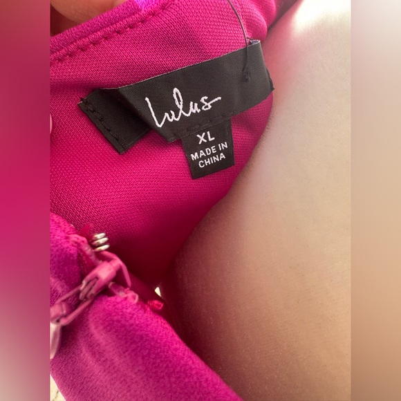 🌺Lulus Strappy Back Mini Dress - Picture 7 of 7